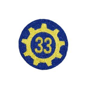 Fallout | Vault 33 Iron-On Patch (2/$12 or 5/$22)